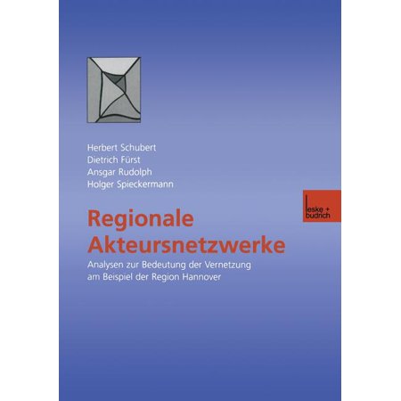 ISBN 9783810030450 product image for Regionale Akteursnetzwerke: Analysen Zur Bedeutung Der Vernetzung Am Beispiel De | upcitemdb.com