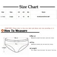 thumbnail image 3 of Blmnix Breathable Underwear Underwear for Women High Waisted Crotchless Panties Panties Lace Womens Underwear Cotton, 3 of 6
