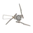 thumbnail image 4 of Lixada 25 g Ultra-Léger Mini de Poche Intégré en Alliage de Titane pour Cuisson Extérieure Brûleur Pliant Réchaud à Gaz de Camping 2700 W, 4 of 8