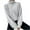 Gray, variant on Women Turtleneck Sweaters Solid Color Casual Long Sleeves Pullover Sweater Tops Casual Warm Comfy Blouse
