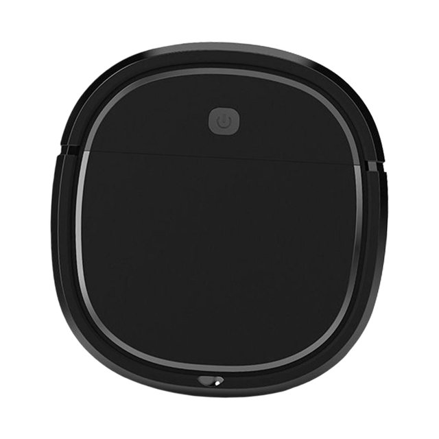 aspirador inteligente , barrido, 1 máquina de limpieza, aspirador robótico para alfombras y suelos de baldosas negro Sunnimix Aspirador de piso
