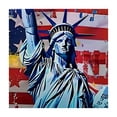 thumbnail image 4 of HAOXIT 4th of July Square Tablecloth Fitted, Statue of Liberty Design Justice Liberty Print Elastic Edged Polyester Fitted Table Cover for Kitchen Dinning Party Wedding ,Fit Square Table  40*40, 4 of 8
