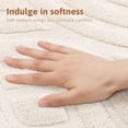thumbnail image 6 of Findosom 3'x5' Area Rug for Living Room,Machine Washable Non-Slip Area Rug,Jacquard Ultra Soft Non Shed Cream Modern Wavy Carpet Indoor Rugs for Bedroom Dining Room Home Office Entryway Decor, 6 of 9