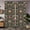 Coral & Sage on Charcoal, variant on Medieval Tapestry Forest Animal Window Curtains Blackout Rod Pocket for Living Room Bedroom Nursery - 21" W x 63" L (Pack of 2)