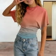 thumbnail image 2 of Girls Tshirts Summer Tops Short Sleeves Solid Color Tees Casual Crew Neck Basic Tees for Kids Pink 3-4years, 2 of 5