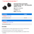 thumbnail image 2 of Instrument Panel Lamp Socket - Compatible with 1964 - 1965 Oldsmobile Jetstar I 7.0L V8, 2 of 2