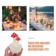 thumbnail image 3 of PTOOTP Portavelas Artístico De Cerámica Roja Con Hongo Ideal Para Ambiente Romántico En Hogar, 3 of 8