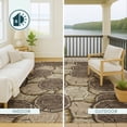 thumbnail image 4 of Addison Rugs Chantille Indoor/Outdoor Transitional Lodge Fudge Machine Washable Rectangle Rug, 10' x 14', 4 of 8