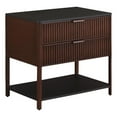 thumbnail image 1 of Zimmerlee 2-drawer Side Table with Shelf Rust Brown, 1 of 12