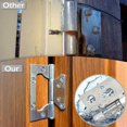 thumbnail image 2 of 3 piezas de bisagras de puerta pesadas, bisagras de acero inoxidable, bisagra de puerta con cojinete de bolas, bisagra de puerta exterior para puertas de casa, dormitorio, 2 of 5