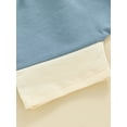 thumbnail image 7 of Toddler Boys Summer Outfits, Short Sleeve Hooded Tops + Elastic Waist Shorts Set, 7 of 7