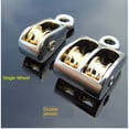 thumbnail image 4 of 36/52/75mm Metal Sheave Zinc Alloy Fixed Pulley Crown Block And Tackle Lifting Wheel Mini Single/Double Pulley For DIY ,Easy Installation, 4 of 6