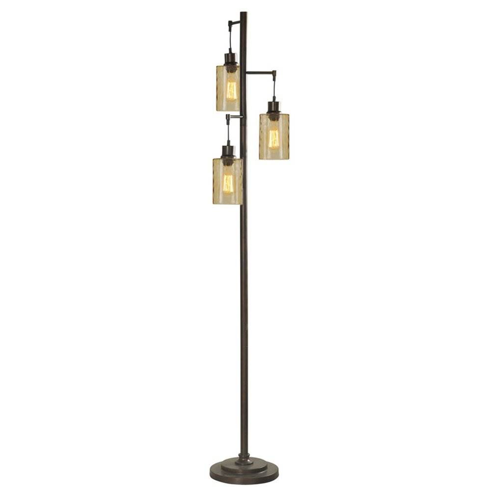 Abode 84 72-Inch Floor Lamp with 3 
