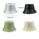 thumbnail image 3 of Sonducket Sombrero de cuero para hombre y mujer, gorra de ocio para pesca, protección para exteriores, tocado, ropa de vestir Unisex, tocado, Protector de Sombreros Negro Sonducket AP013259-02, 3 of 6