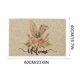 thumbnail image 2 of Alfombrilla de cocina antideslizante de Pascua | Alfombra de entrada decorativa de poliéster | Lavable a máquina | Felpudo interior y exterior | 15.7" x 23.6" | Decoración festiva del hogar | Idea, 2 of 8