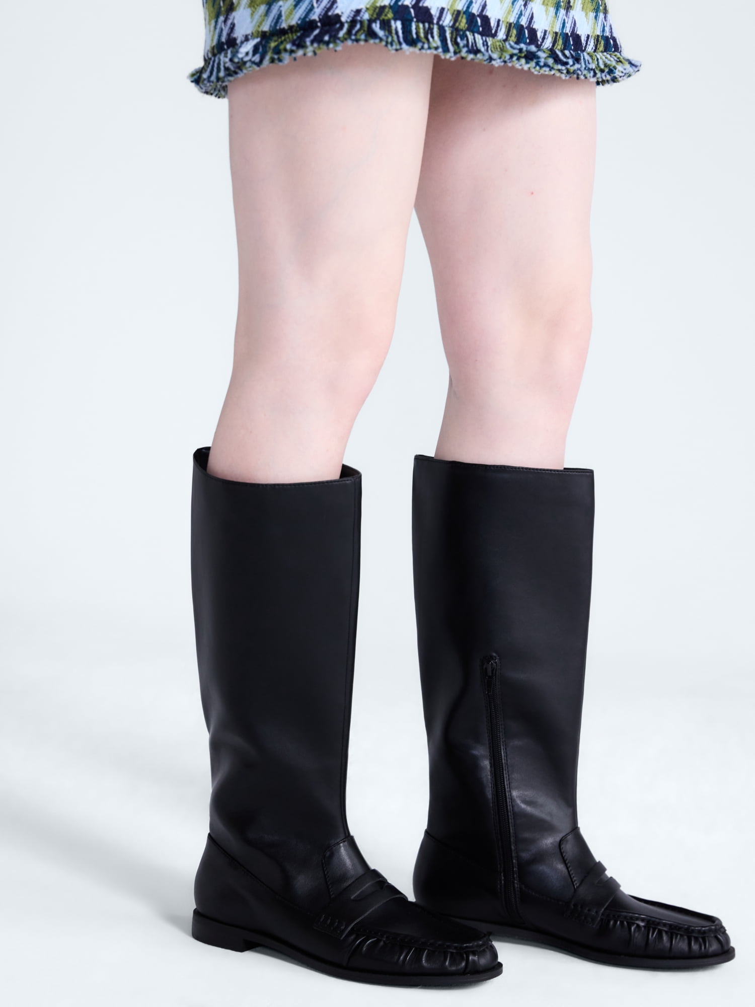 Free Assembly Women's Loafer Boots