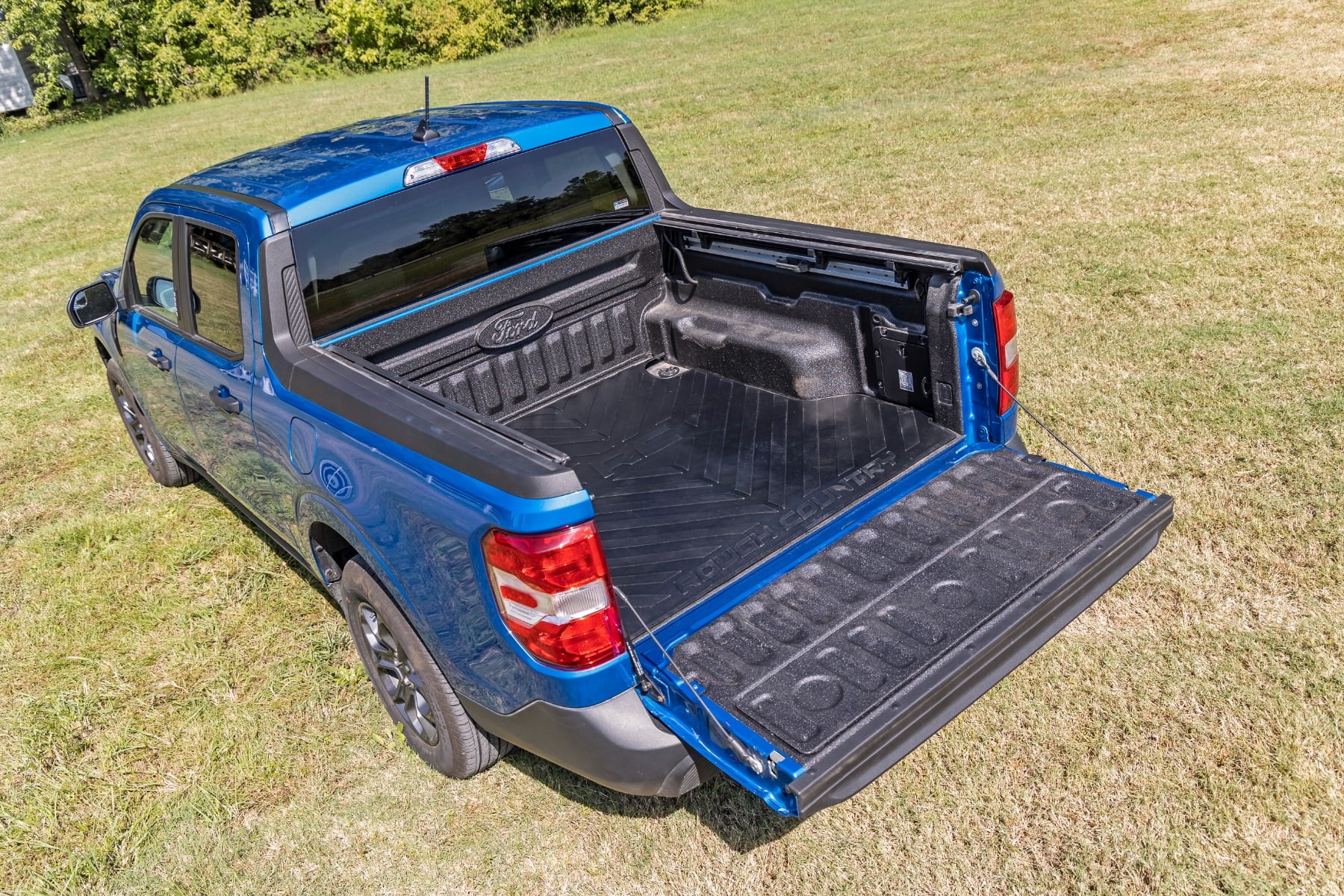 Rough Country Rubber Bed Mat for 2022-2026 Ford Maverick | 4'6" Bed - RCM669