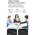 thumbnail image 3 of AI Smart Glasses with 8MP Camera, WiFi Transfer, IP66 Water Resistance, Voice Assistant, Photo and Video Recording, 3 of 23