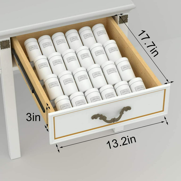 Gold tip acrylic drawer inserts  Drawer organizers, Acrylic drawer  organizer, Acrylic drawers
