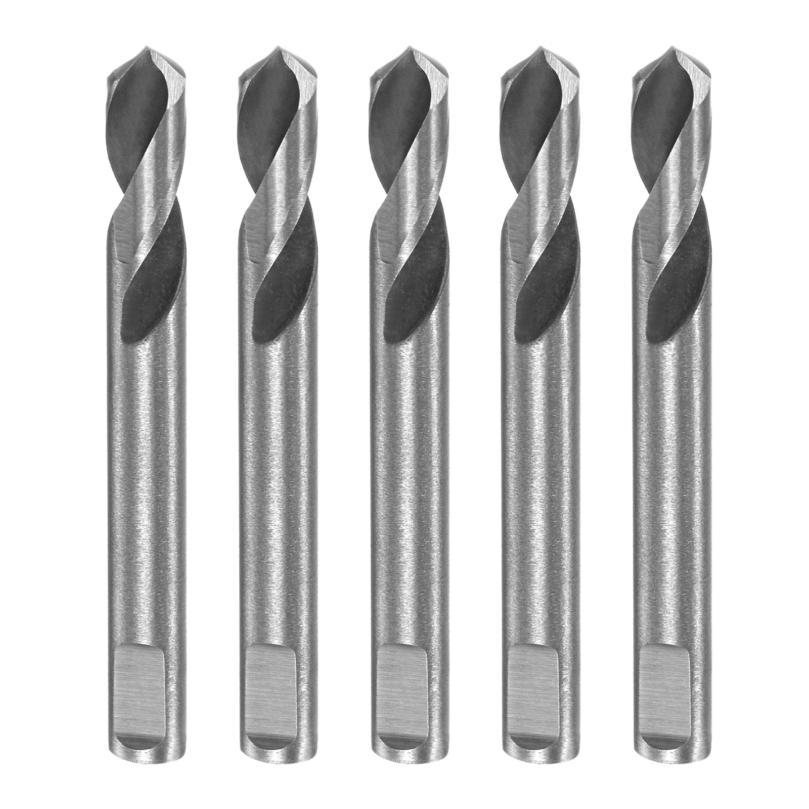 Uxcell 5Pack Highspeed Steel Drill Bits, 6mmx55mm for Hole Saws Arbor