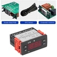 thumbnail image 3 of Controlador De Temperatura, Controlador De Termostato Alta Precisión 230 V CA Pantalla Digital Sensor Alarma De Falla Configuración Fácil Para Almacenamiento, 3 of 7