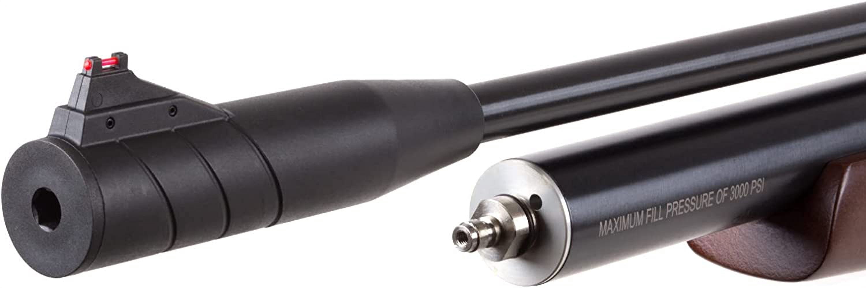 BEEMAN 1517 Commander .177 PCP Bolt Action Air Rifle, Wood Stock, with 4 x 32 Scope and 12-Shot Magizine