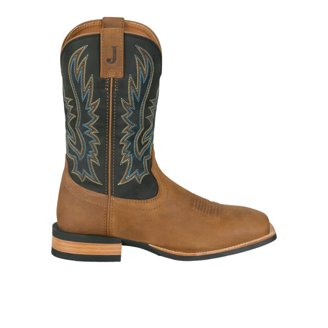 Justin Boots Calf Skin Style # 2012 Cowboy Ranch Boots Men’s 11.5 D Embroidered Introducing the Men main image 2