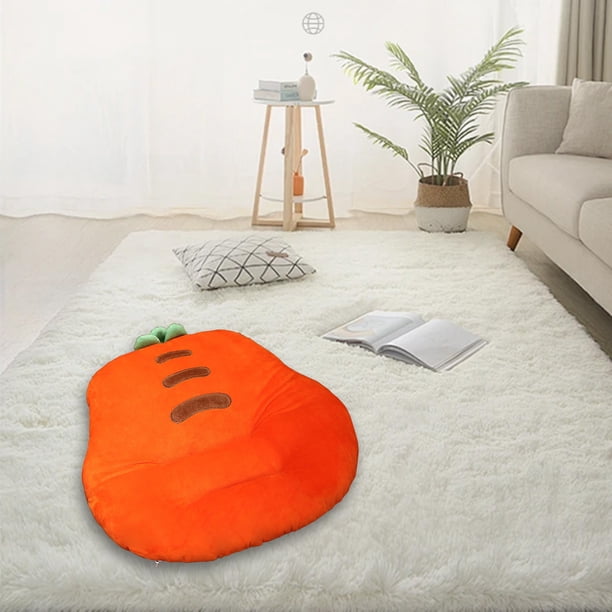 XWSHYW Almohada Cojín Grueso Extraíble y Lavable, Cojín Antideslizante para Dormitorio, Cojín con Forma de Fruta