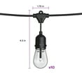 thumbnail image 2 of Iconic Luces LED de Cadena para Exteriores, Luces LED de Cadena de 25 Pies con 2 Controles Remotos Inalámbricos, 2 of 9
