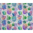 thumbnail image 5 of oneOone Polyester Lycra Medium Purple Fabric Pineapple Sewing Material Print Fabric By The Yard 56 Inch Wide, 5 of 6