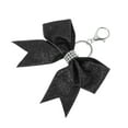 thumbnail image 5 of Unique Bargains 1 Pc Fashion Leather Bow Handbag Charm Bag Accessories Black, 5 of 5