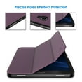 thumbnail image 6 of SuprJETech Case for Samsung Galaxy Tab A 10.1" (SM-T580 / T585), Smart Cover with Auto Sleep/Wake (Purple), 6 of 6