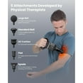thumbnail image 2 of BOB AND BRAD Massage Gun&Adjustable Massage Belt for Muscle Relaxtion,Pain Relief,Dual-Purpose Deep Tissue sWave 2-in-1 Massage Gun with Strapfor Athletes, Therapists &Everyone, 2 of 9