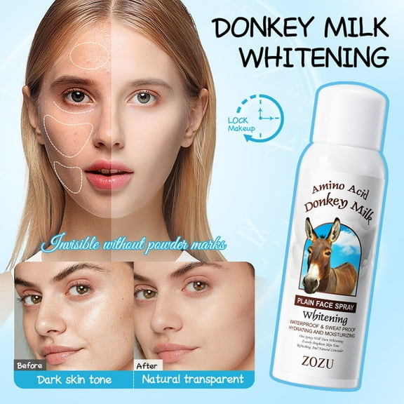 Teissuly Enhance Your Glowth Naturally Donkey Milk Whitening Facial Mist For Radiant Skin 150ml