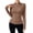 Coffee, variant on Long Sleeve Shirts for Women Fitted Shirts Draped Tops Vacation Outfits Y2k Basic Shirts Going Out Tops Fall Outfits Work Blouse Beach Vacation High Neck Business Casual