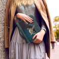 thumbnail image 5 of HELLHERO Sea Turtle Bible Cover Zippered Pockets for Church Outdoor Study Christian Prayer, PU Leather Portable Church Bible Bag, 5 of 12