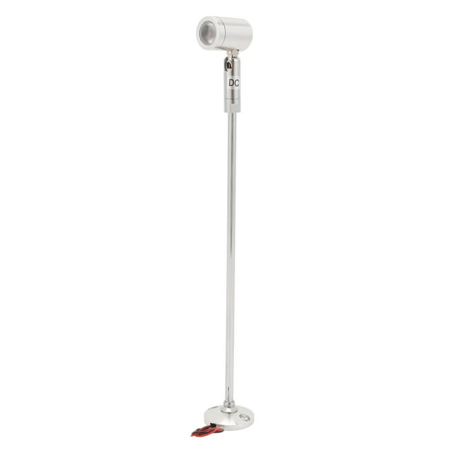 Standing Cabinet Spotlight DC 12V 1W Aluminum Alloy Rotatable Design for Indoor Collections Jewelry Art Lighting Showcase Small Standing LED Accent Light
