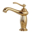 thumbnail image 4 of Grifo para lavabo Colco Mezclador europeo de Latón oro, 4 of 8