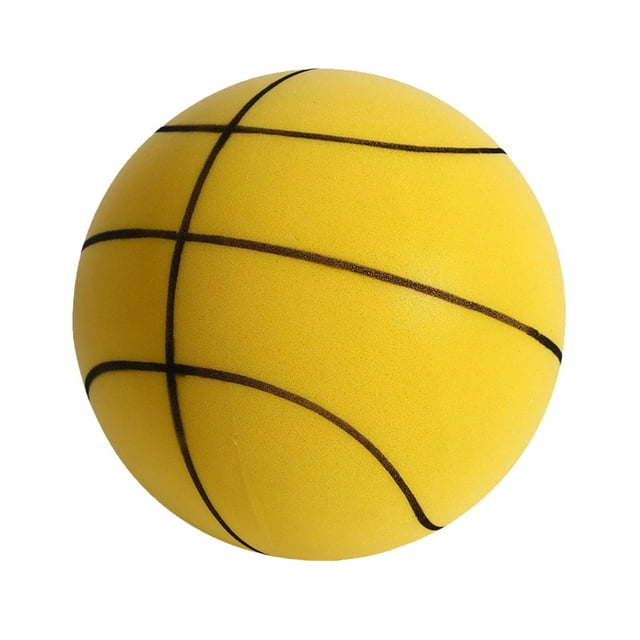 High Density Foam Training Basketball for Quiet Indoor Dribbling Practice and Skill Development