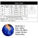 thumbnail image 3 of Vestido cruzado con falda larga y vuelo, sexy, con cuello en V, manga larga, con lazo en la cintura, informal, para mujer - azul, 3 of 7