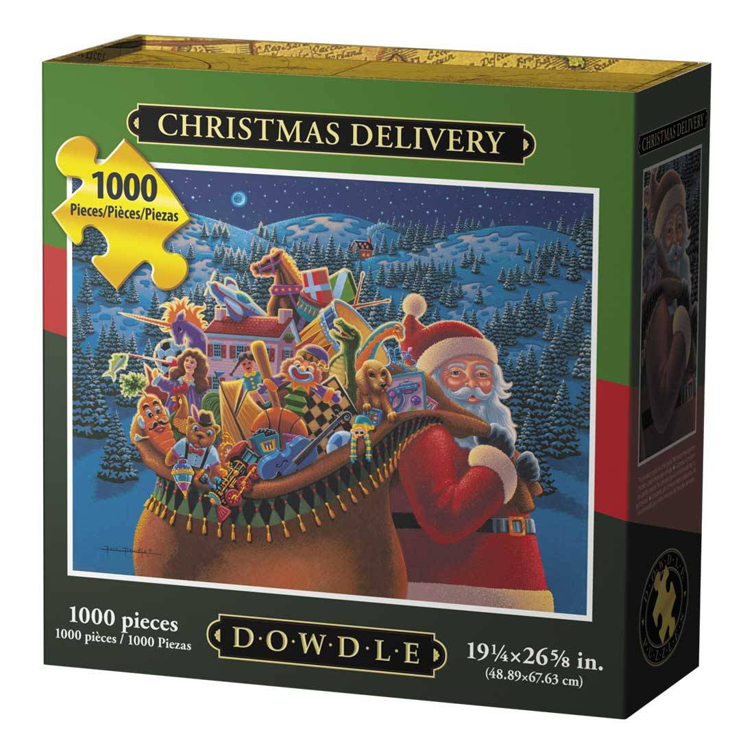 Dowdle Jigsaw Puzzle Christmas Delivery 1000 Piece