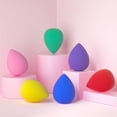 thumbnail image 3 of Huauoo 6 Pcs Makeup Sponges Set, Makeup Sponges for Foundation, Latex Free Beauty Sponges, Multiple Colors, 3 of 7