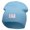 Lt Blue, variant on FAB Embroidered 8 Inch Short Beanie - Black OSFM