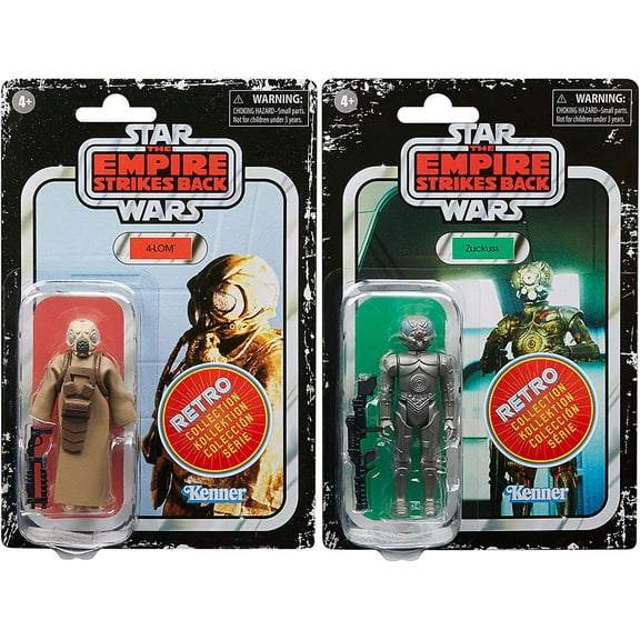 Star Wars Retro Collection 4-LOM & Zuckuss Action Figure 2-Pack