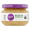 Fresh Organic Minced Garlic, 4.5 oz Jar