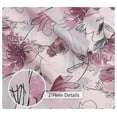 thumbnail image 4 of TiaGOC 100% Cotton Sheets for XL Size Bed - Crispy Cooling Percale Sheets - Breathable & Durable XL Sheet Set - 16 Inches Deep Pocket XL Size Sheets Lilac - 3 Pieces, 4 of 8