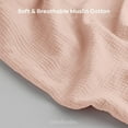 thumbnail image 5 of Comfy Cubs Muslin Nursing Cover with Adjustable Neck Strap - Pack of 1, Blush, 5 of 7