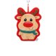 thumbnail image 2 of Christmas Hand Towel Cute Santa Tree Glove Snowman Deer Ultra Soft Thick Fleece Hanging Loop Drying Super, 2 of 6