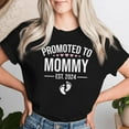 thumbnail image 2 of 1st Time Mom Est 2024 New First Mommy 2024 Women T-Shirt, Cute Pregnancy Announcement Graphic Tee, Gift Idea for Expecting Mother, Mother's Day or Baby Shower Celebration Shirt, Vintage, 2 of 3