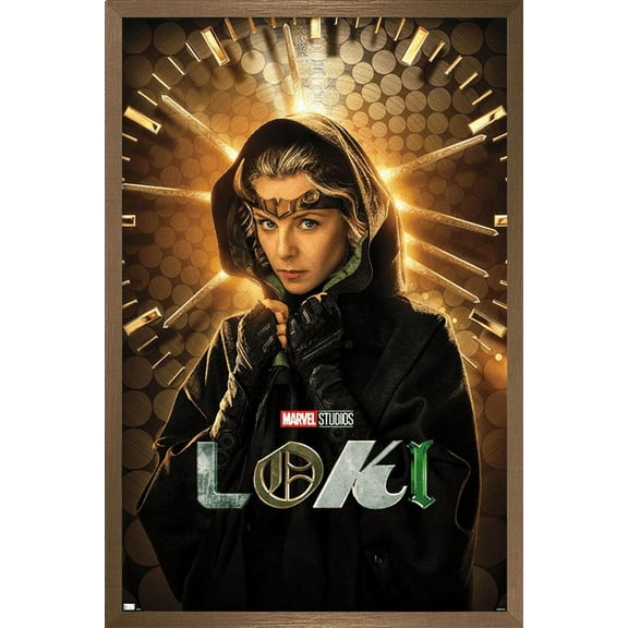 Marvel Loki - Sylvie One Sheet Wall Poster, 14.725" x 22.375", Framed